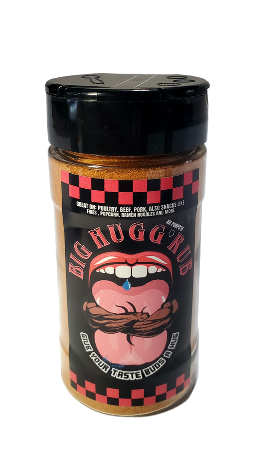 Big Hugg Rub 4oz Bottle All Purpose Seasoning